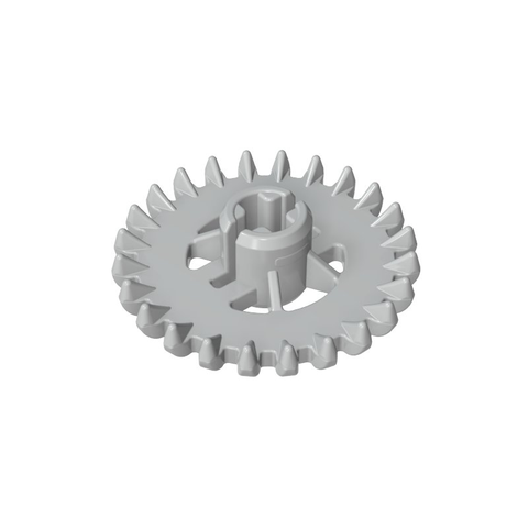 Gobricks,Technic Gear 24 Tooth Crown with Reinforcements [New Style],3650c,3650,3650a,3650b