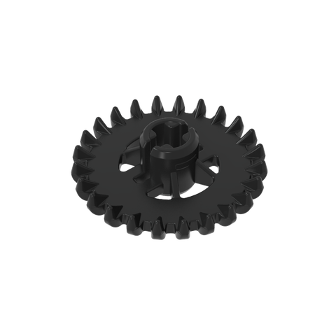 Gobricks,Technic Gear 24 Tooth Crown with Reinforcements [New Style],3650c,3650,3650a,3650b