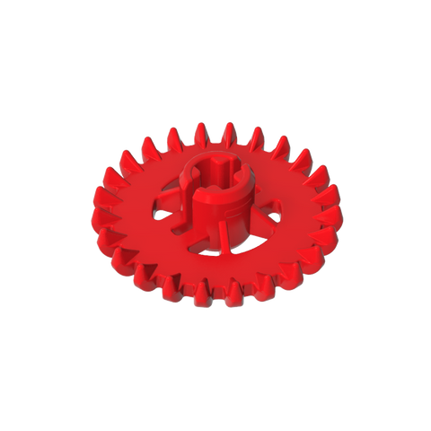 Gobricks,Technic Gear 24 Tooth Crown with Reinforcements [New Style],3650c,3650,3650a,3650b