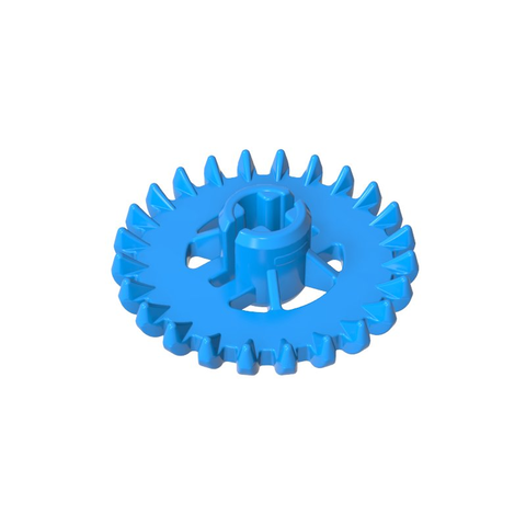 Gobricks,Technic Gear 24 Tooth Crown with Reinforcements [New Style],3650c,3650,3650a,3650b