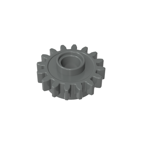 Gobricks,Technic Gear 16 Tooth with Clutch [Smooth],6542b,6542a