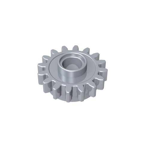 Gobricks,Technic Gear 16 Tooth with Clutch [Smooth],6542b,6542a