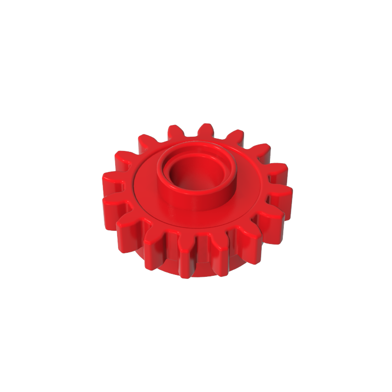 Gobricks,Technic Gear 16 Tooth with Clutch [Smooth],6542b,6542a