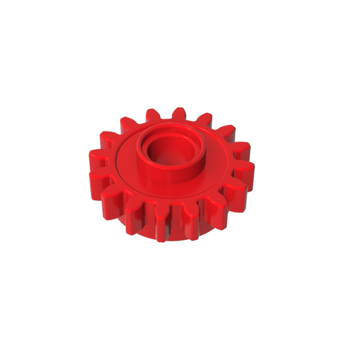 Gobricks,Technic Gear 16 Tooth with Clutch [Smooth],6542b,6542a