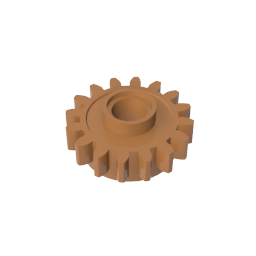 Technic Gear 16 Tooth with Clutch [Toothed],6542