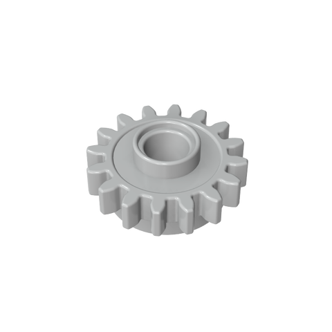 Gobricks,Technic Gear 16 Tooth with Clutch [Smooth],6542b,6542a