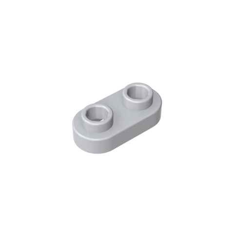 Gobricks,Plate Special 1 x 2 Rounded with 2 Open Studs,35480