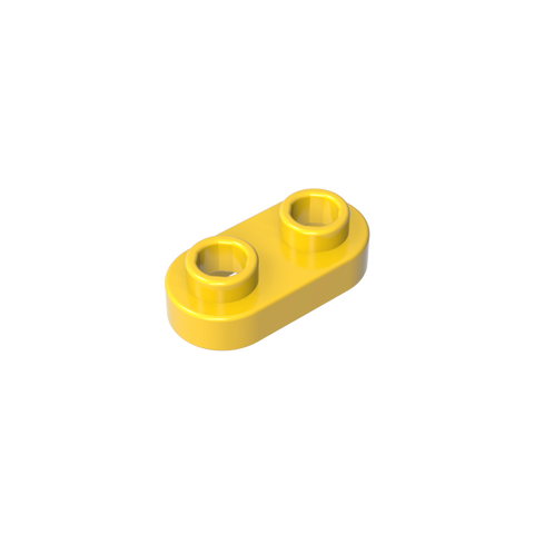 Gobricks,Plate Special 1 x 2 Rounded with 2 Open Studs,35480