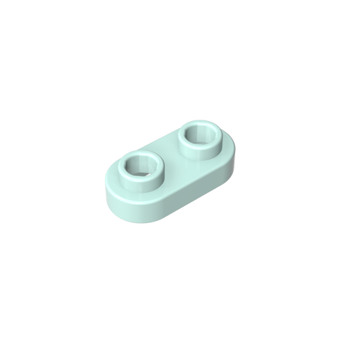 Gobricks,Plate Special 1 x 2 Rounded with 2 Open Studs,35480