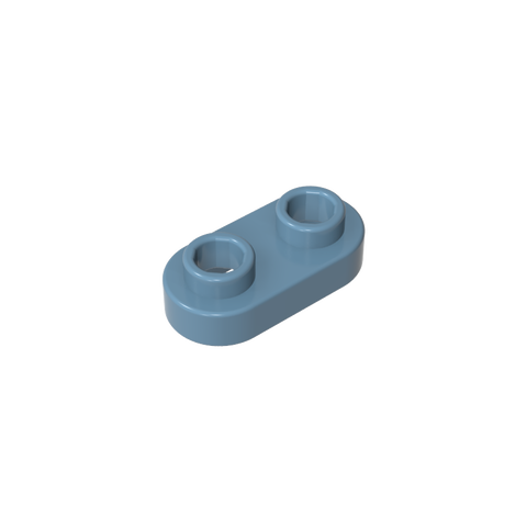 Gobricks,Plate Special 1 x 2 Rounded with 2 Open Studs,35480