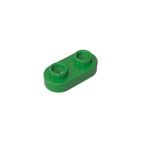 Gobricks,Plate Special 1 x 2 Rounded with 2 Open Studs,35480