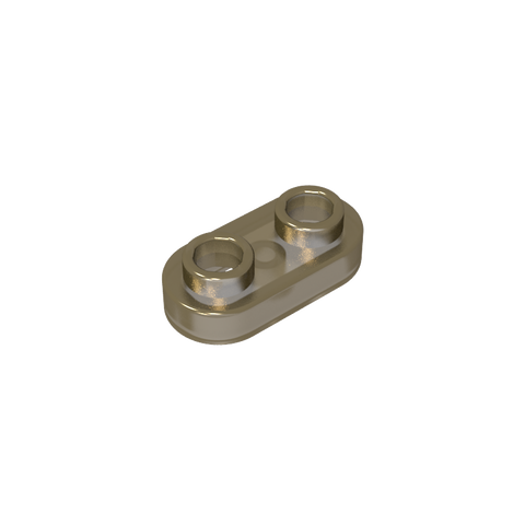 Gobricks,Plate Special 1 x 2 Rounded with 2 Open Studs,35480
