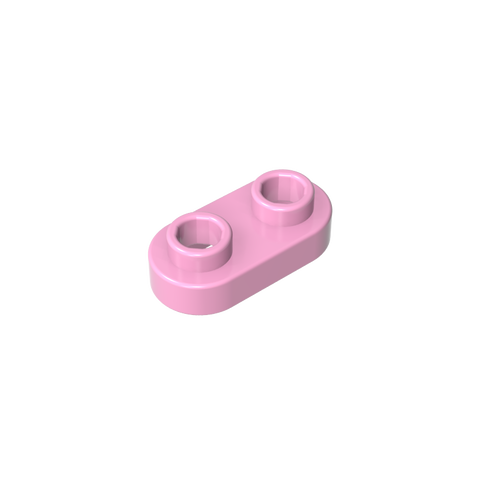 Gobricks,Plate Special 1 x 2 Rounded with 2 Open Studs,35480