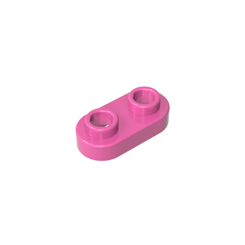 Gobricks,Plate Special 1 x 2 Rounded with 2 Open Studs,35480