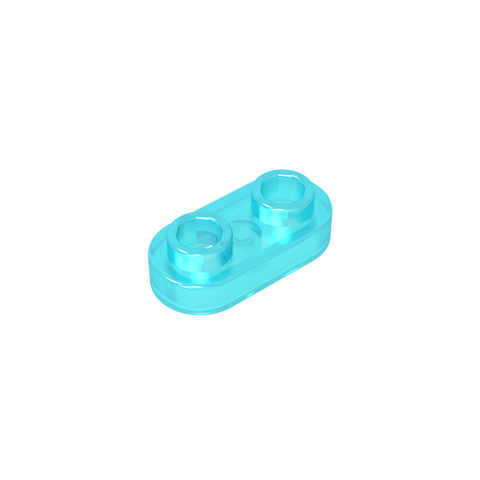 Gobricks,Plate Special 1 x 2 Rounded with 2 Open Studs,35480