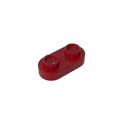 Gobricks,Plate Special 1 x 2 Rounded with 2 Open Studs,35480
