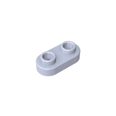 Gobricks,Plate Special 1 x 2 Rounded with 2 Open Studs,35480