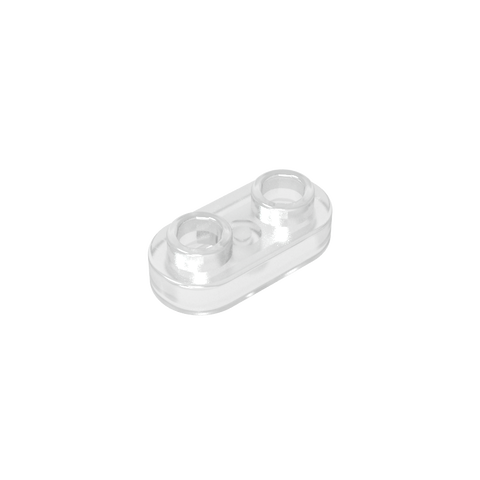 Gobricks,Plate Special 1 x 2 Rounded with 2 Open Studs,35480