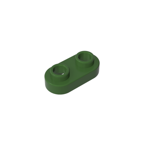 Gobricks,Plate Special 1 x 2 Rounded with 2 Open Studs,35480