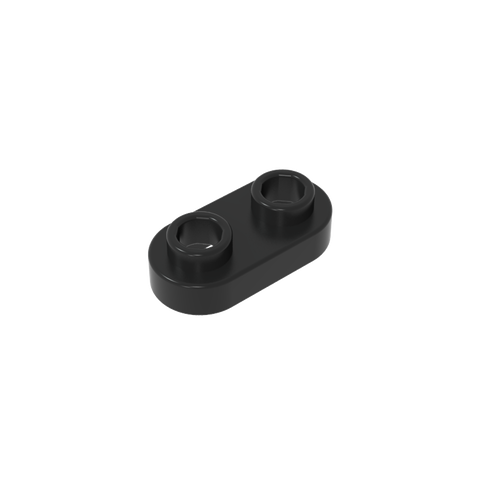 Gobricks,Plate Special 1 x 2 Rounded with 2 Open Studs,35480