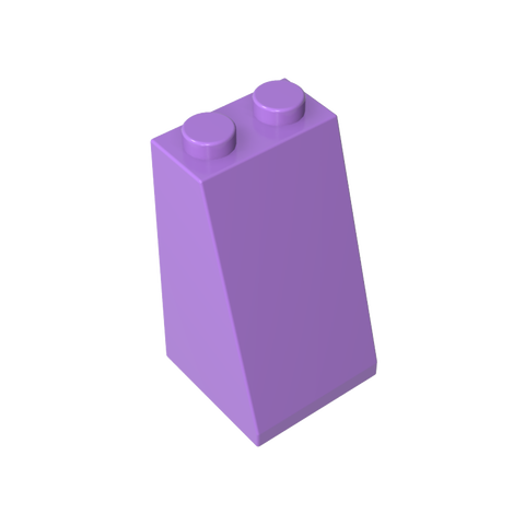 Gobricks,Slope 75° 2 x 2 x 3 [Hollow Studs],3684c,30499,3684,98560,3684a,3684b