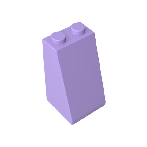 Gobricks,Slope 75° 2 x 2 x 3 [Hollow Studs],3684c,30499,3684,98560,3684a,3684b