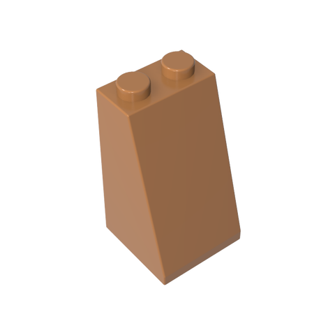 Gobricks,Slope 75° 2 x 2 x 3 [Hollow Studs],3684c,30499,3684,98560,3684a,3684b