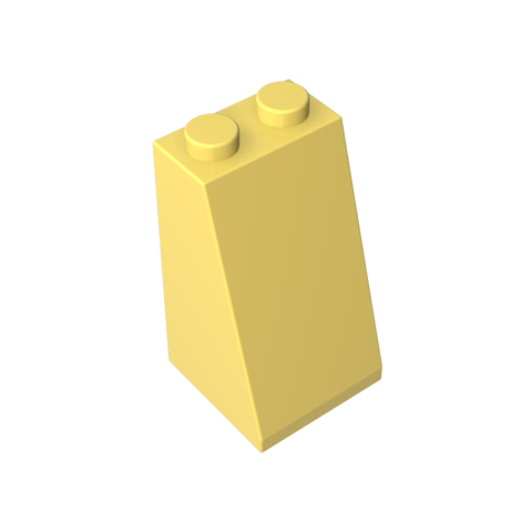 Gobricks,Slope 75° 2 x 2 x 3 [Hollow Studs],3684c,30499,3684,98560,3684a,3684b