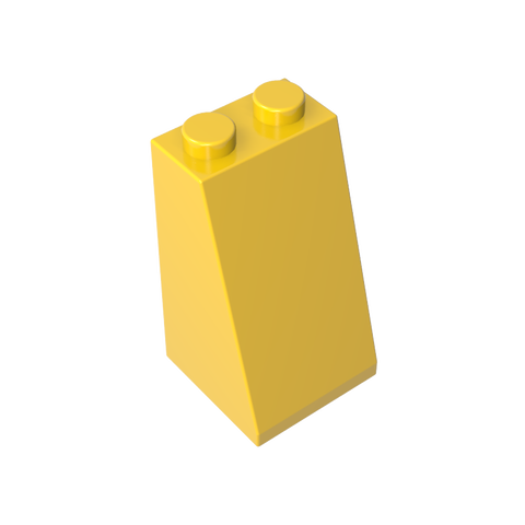 Gobricks,Slope 75° 2 x 2 x 3 [Hollow Studs],3684c,30499,3684,98560,3684a,3684b