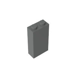 Brick 1 x 2 x 3 with Bottom Stud Holder,22886