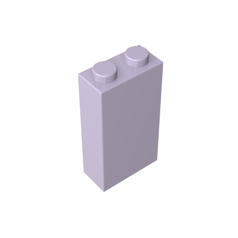 Gobricks,Brick 1 x 2 x 3 with Bottom Stud Holder,22886