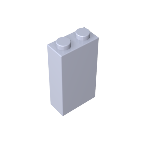 Gobricks,Brick 1 x 2 x 3 with Bottom Stud Holder,22886