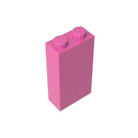 Gobricks,Brick 1 x 2 x 3 with Bottom Stud Holder,22886
