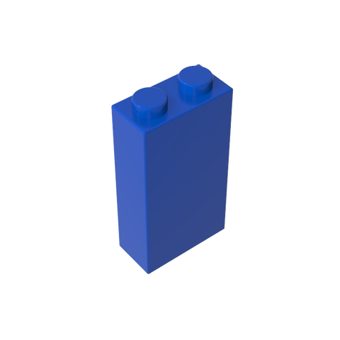Gobricks,Brick 1 x 2 x 3 with Bottom Stud Holder,22886