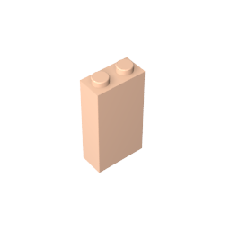 Brick 1 x 2 x 3 with Bottom Stud Holder,22886