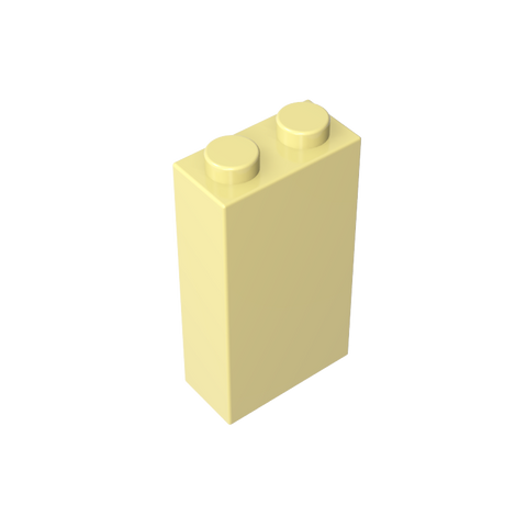 Gobricks,Brick 1 x 2 x 3 with Bottom Stud Holder,22886