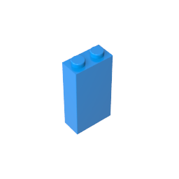 Brick 1 x 2 x 3 with Bottom Stud Holder,22886