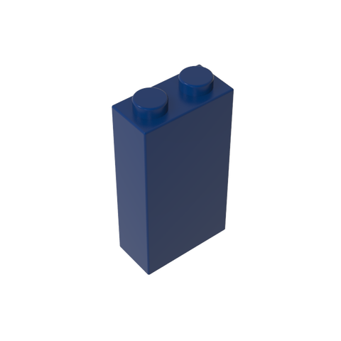 Gobricks,Brick 1 x 2 x 3 with Bottom Stud Holder,22886