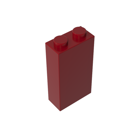 Gobricks,Brick 1 x 2 x 3 with Bottom Stud Holder,22886