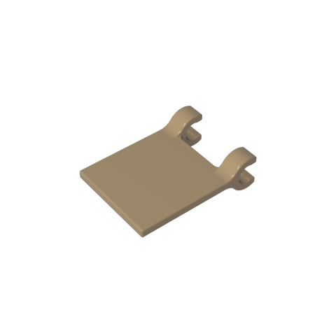 Gobricks,Flag 2 x 2 Square [Thin Clips],2335,60779,11055,80326