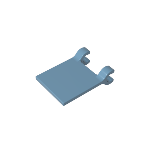 Gobricks,Flag 2 x 2 Square [Thin Clips],2335,60779,11055,80326