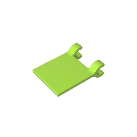 Gobricks,Flag 2 x 2 Square [Thin Clips],2335,60779,11055,80326