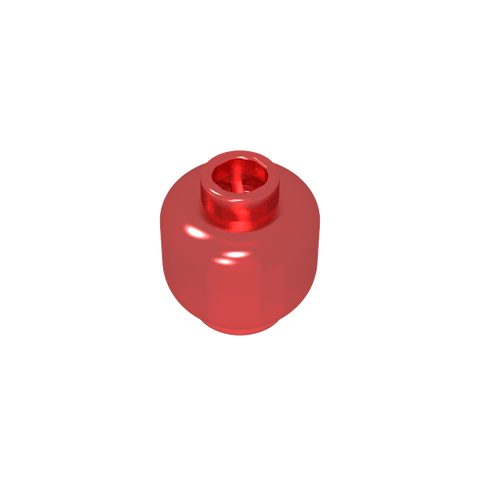 Gobricks,Minifig Head Plain [Blocked Open Stud],3626b,28621,3626,30011,88475,3626a,3626c,gds1417