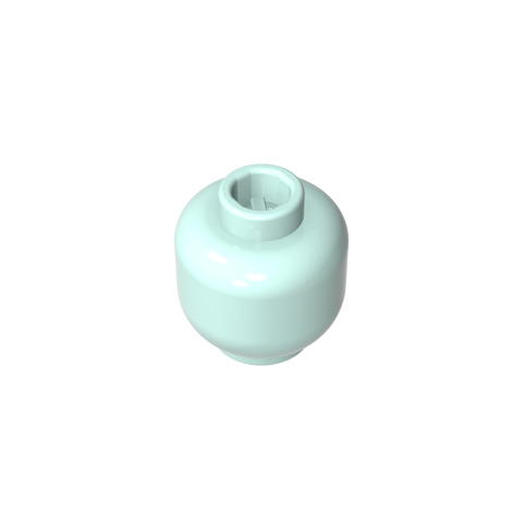 Gobricks,Minifig Head Plain [Blocked Open Stud],3626b,28621,3626,30011,88475,3626a,3626c,gds1417