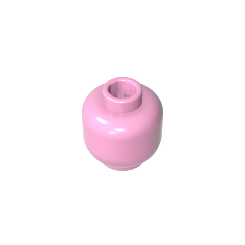 Gobricks,Minifig Head Plain [Blocked Open Stud],3626b,28621,3626,30011,88475,3626a,3626c,gds1417