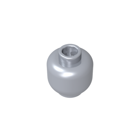 Gobricks,Minifig Head Plain [Blocked Open Stud],3626b,28621,3626,30011,88475,3626a,3626c,gds1417