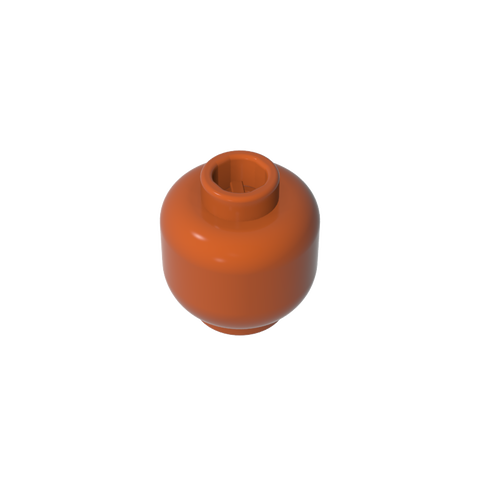 Gobricks,Minifig Head Plain [Blocked Open Stud],3626b,28621,3626,30011,88475,3626a,3626c,gds1417