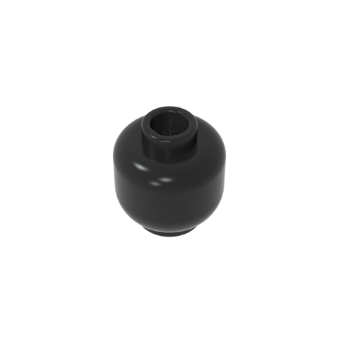 Gobricks,Minifig Head Plain [Blocked Open Stud],3626b,28621,3626,30011,88475,3626a,3626c,gds1417