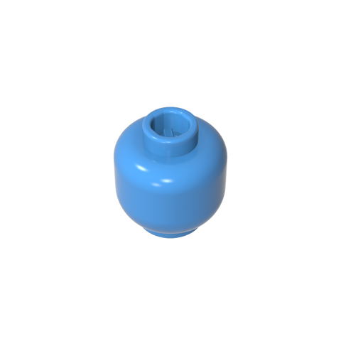 Gobricks,Minifig Head Plain [Blocked Open Stud],3626b,28621,3626,30011,88475,3626a,3626c,gds1417