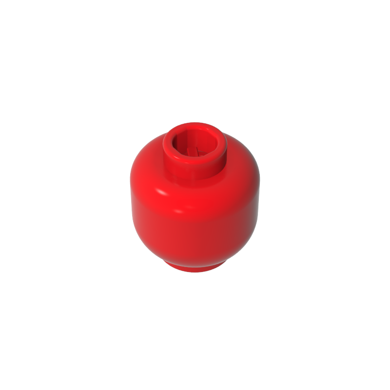 Gobricks,Minifig Head Plain [Blocked Open Stud],3626b,28621,3626,30011,88475,3626a,3626c,gds1417